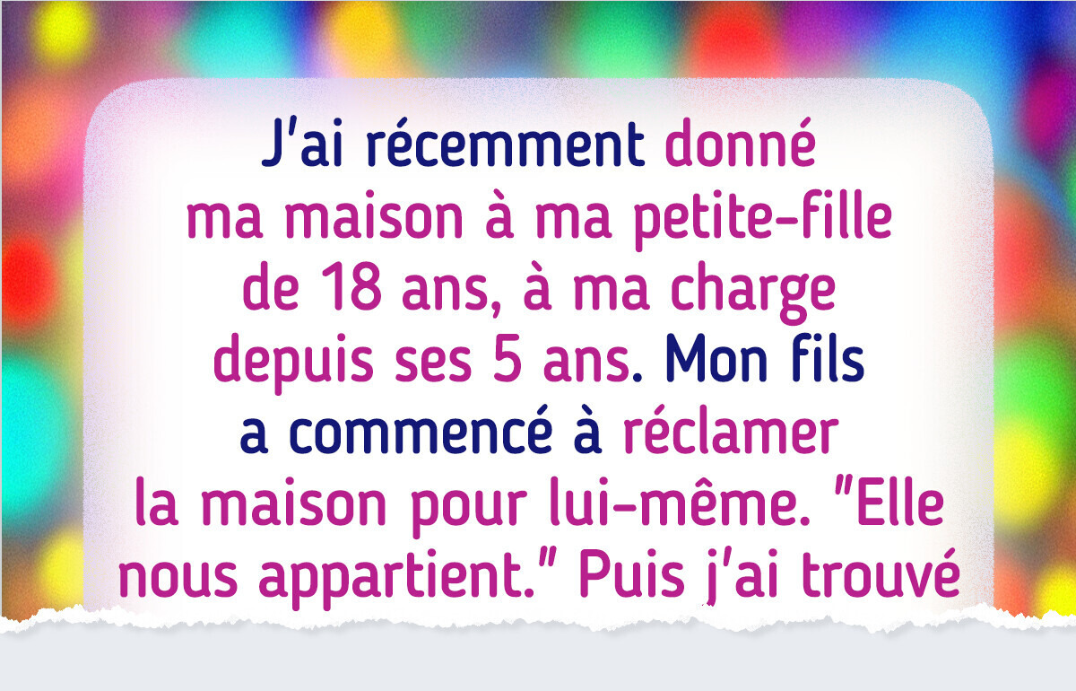 Ma famille est déchirée à cause d'une histoire d'héritage Ma famille est déchirée à cause d'une histoire d'héritage