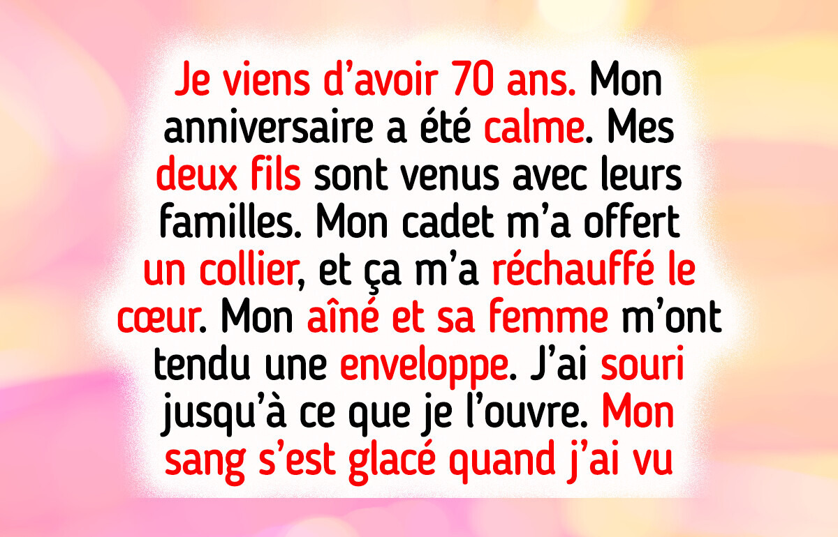 Je refuse de laisser mon héritage à une famille qui me traite comme une vache à lait