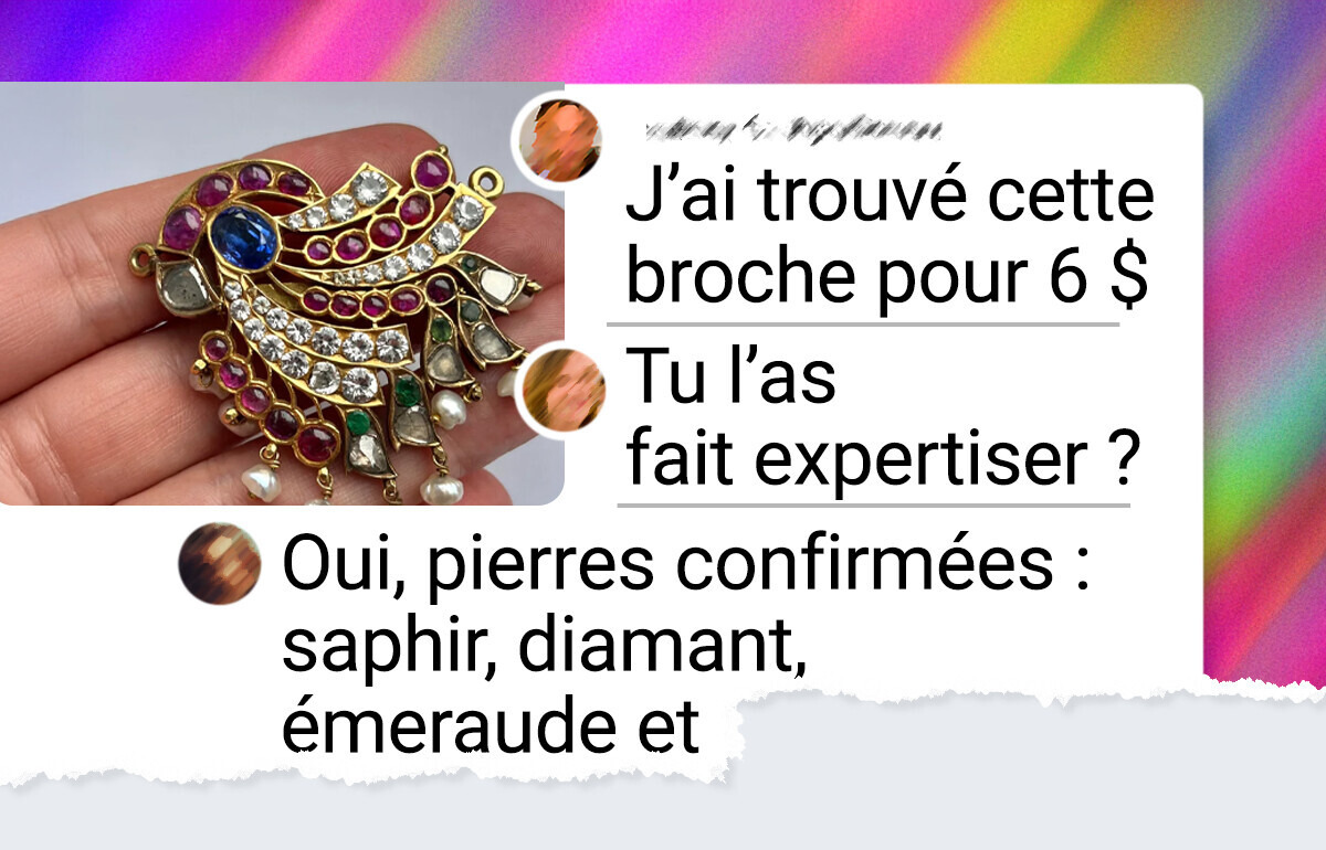 18 Trouvailles de friperie qui valent une petite fortune
