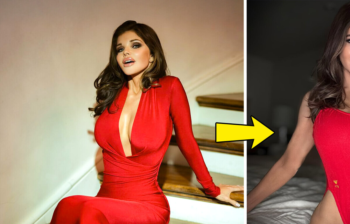 À 57 ans, Donna D’Errico éblouit dans son maillot rouge de la série “Alerte à Malibu”, mais un détail fait le buzz