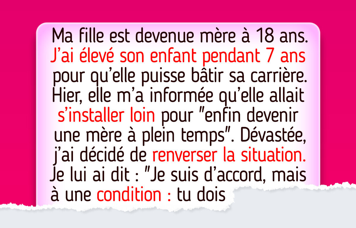 Ma fille est revenue réclamer sa fille après 7 ans d’absence — je ne me suis pas laissée faire