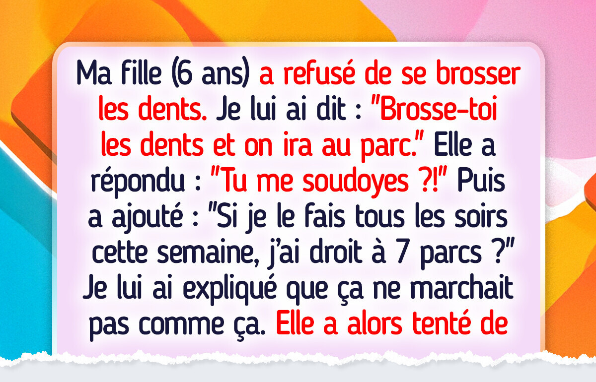 10 Enfants malins qui ont dit “Pas aujourd’hui !” aux tactiques sournoises de leurs parents 10 Enfants malins qui ont dit “Pas aujourd’hui !” aux tactiques sournoises de leurs parents