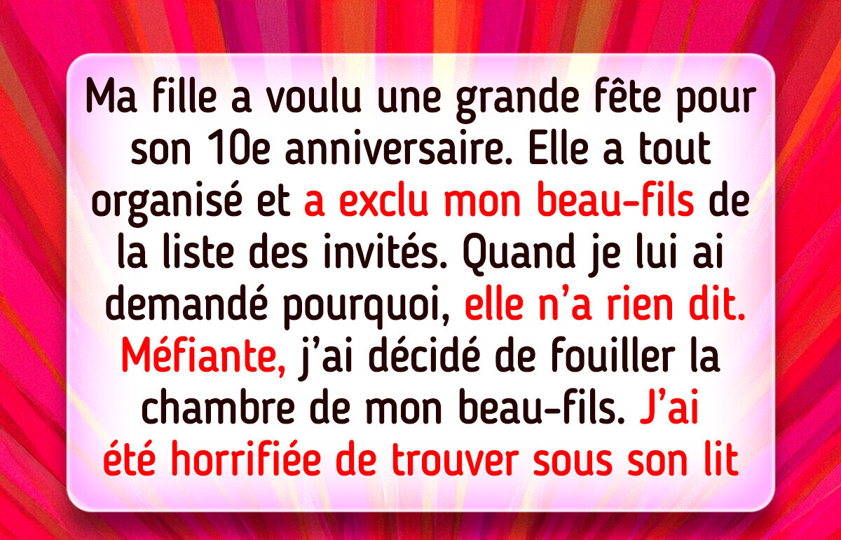 J’ai exclu mon beau-fils de la fête d’anniversaire de ma fille, car elle est ma priorité J’ai exclu mon beau-fils de la fête d’anniversaire de ma fille, car elle est ma priorité