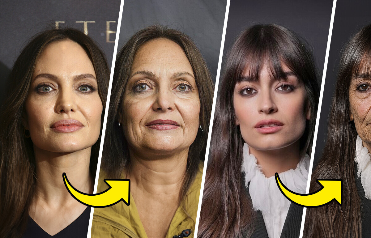 À quoi ressembleraient ces 15 stars si elles vieillissaient sans artifice À quoi ressembleraient ces 15 stars si elles vieillissaient sans artifice