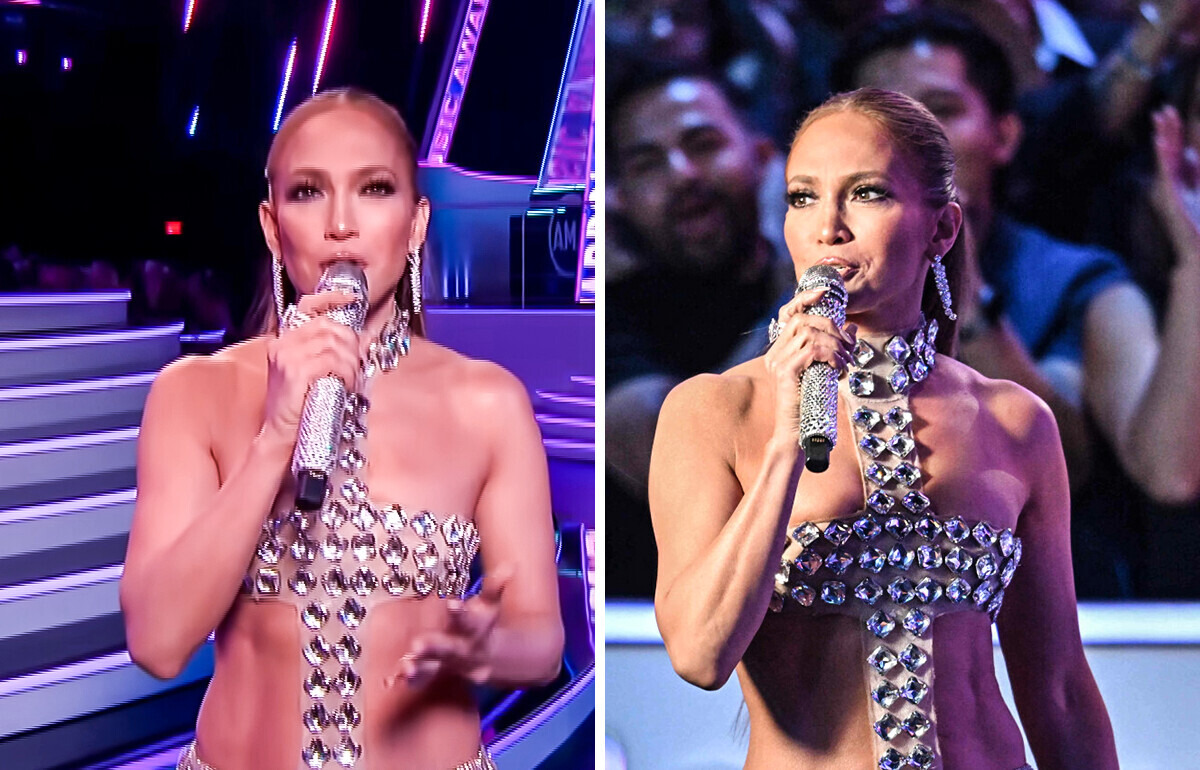 Jennifer Lopez ne porte que des diamants sur scène, les fans sont divisés Jennifer Lopez ne porte que des diamants sur scène, les fans sont divisés