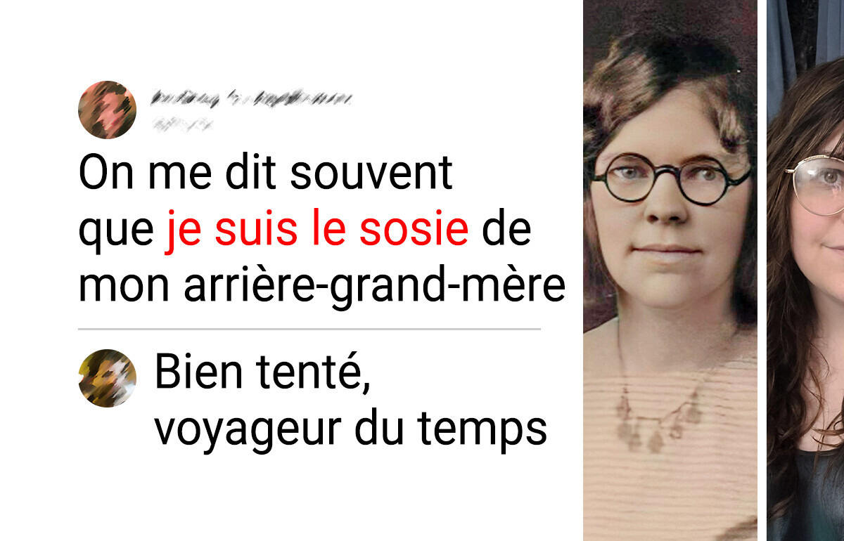 15 Photos qui montrent que certains traits de famille ne disparaissent jamais