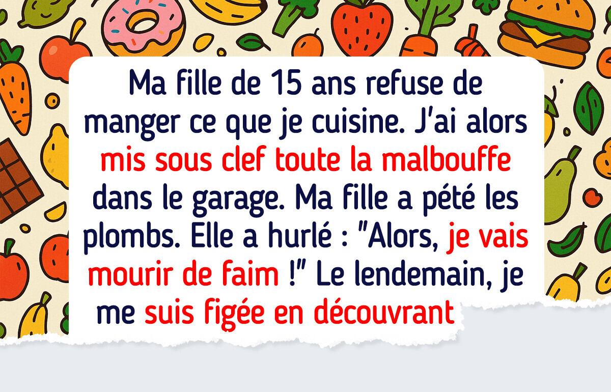 Ma fille adolescente refuse de manger des légumes, j’ai dû prendre des mesures drastiques Ma fille adolescente refuse de manger des légumes, j’ai dû prendre des mesures drastiques