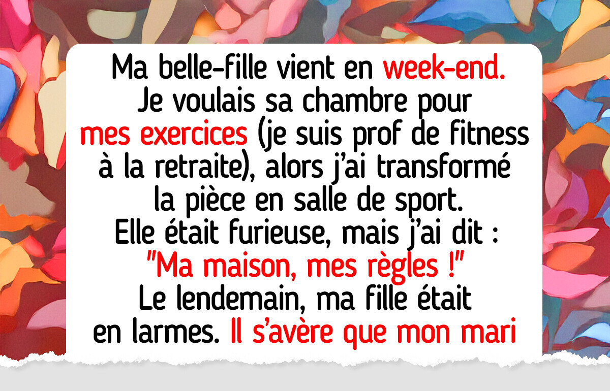 J’ai réaménagé la chambre de ma belle-fille — ce n’est plus sa maison