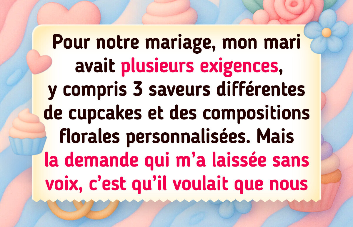 10 Hommes qui étaient bien plus exigeants que leurs épouses lors de leur mariage