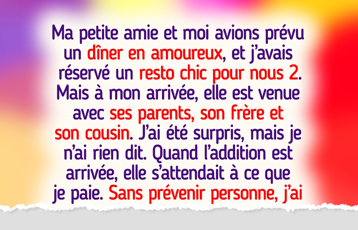 Des situations au restaurant qui ont tourné au malaise en un clin d’œil Des situations au restaurant qui ont tourné au malaise en un clin d’œil