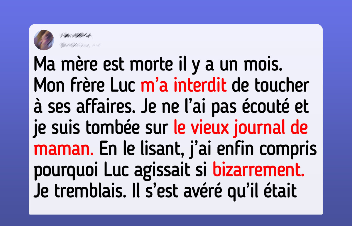 J’ai lu le journal intime de ma mère et ce que j’y ai trouvé m’a brisé le cœur J’ai lu le journal intime de ma mère et ce que j’y ai trouvé m’a brisé le cœur
