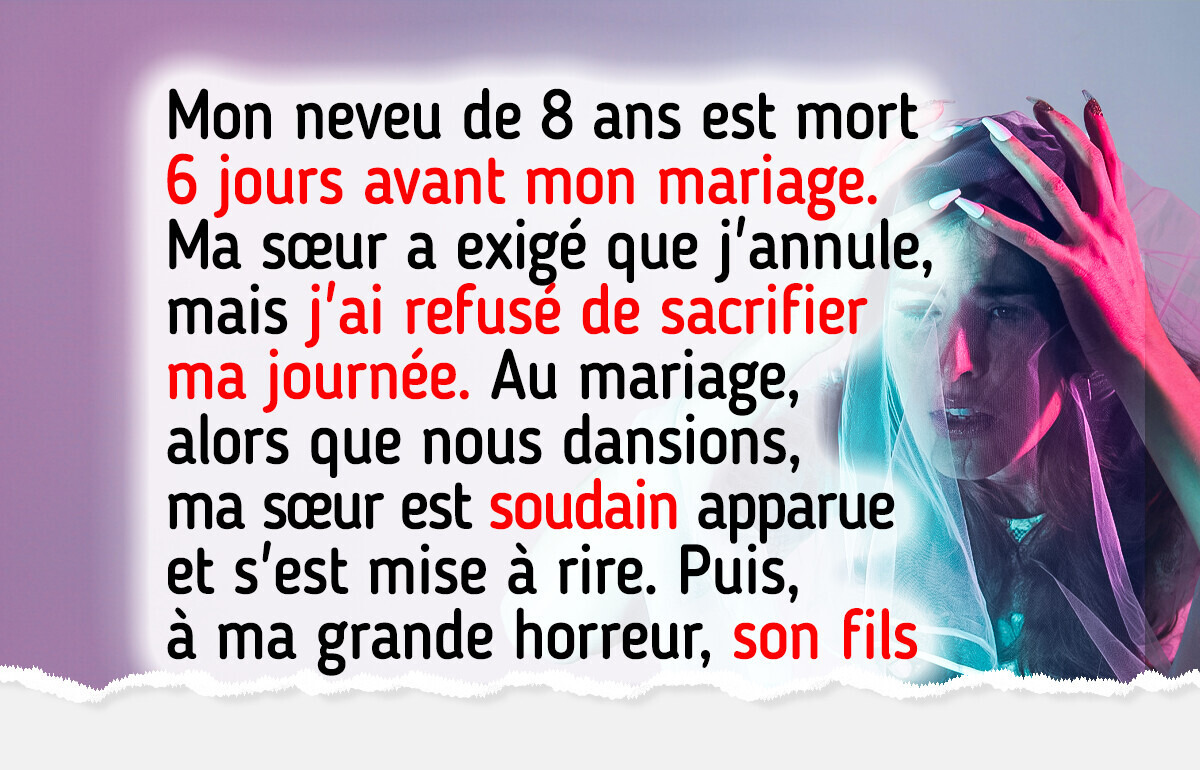 J’ai refusé de laisser une tragédie familiale gâcher mon mariage J’ai refusé de laisser une tragédie familiale gâcher mon mariage