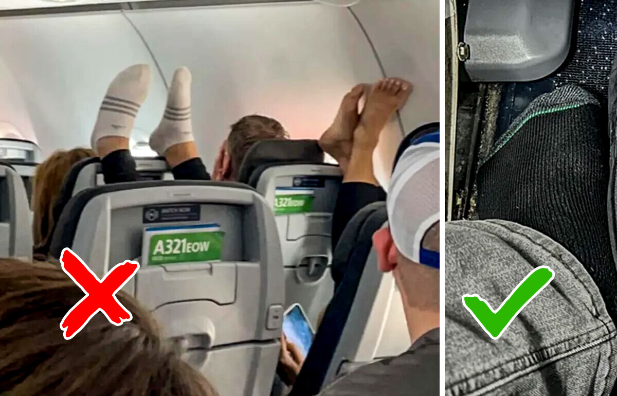 12 Règles implicites à respecter en avion que les gens ignorent 12 Règles implicites à respecter en avion que les gens ignorent