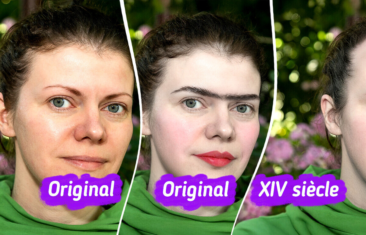 Une femme essaie de reproduire différents canons de beauté du passé, et les résultats sont inoubliables Une femme essaie de reproduire différents canons de beauté du passé, et les résultats sont inoubliables