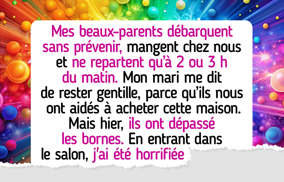 Je dois tolérer mes beaux-parents toxiques à cause de l’argent qu’ils nous ont donné