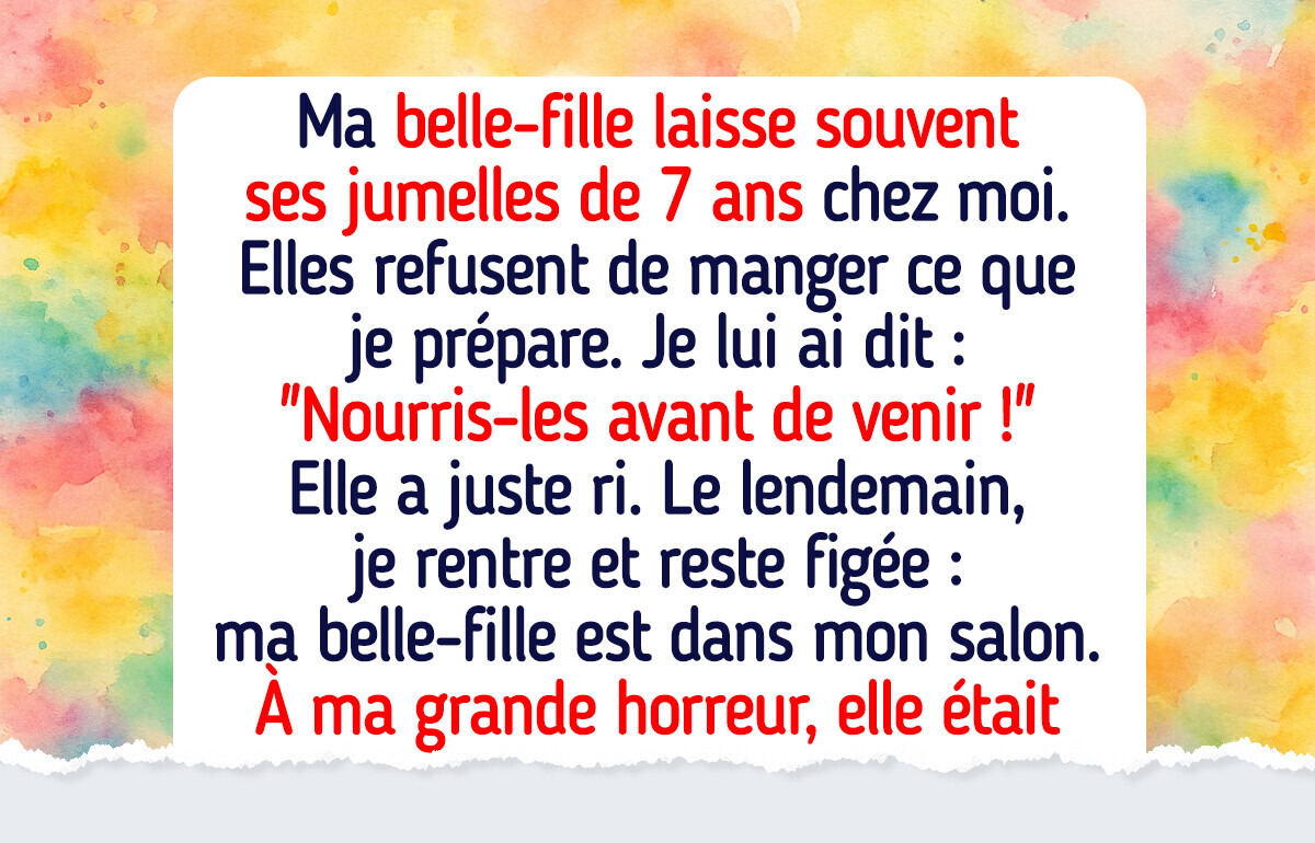 Je refuse de nourrir gratuitement les enfants de ma belle-fille, ils vident mes économies de retraite