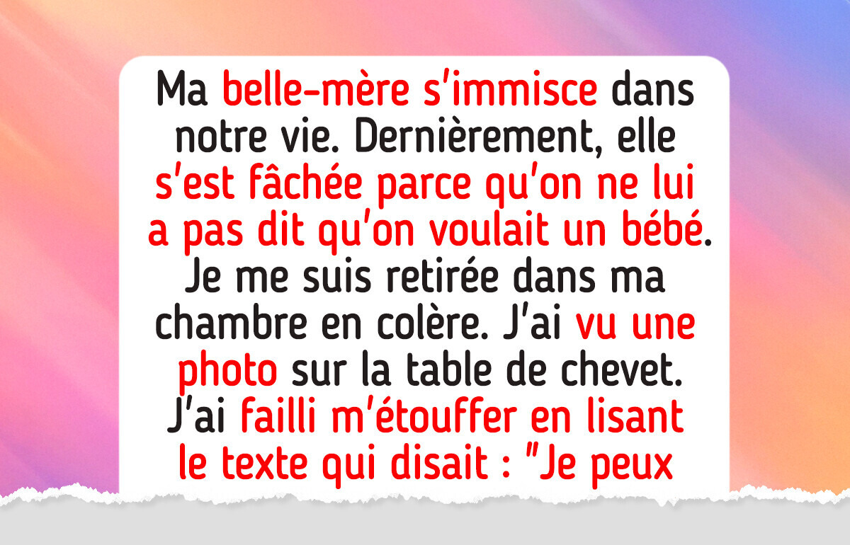 Mon mari voulait être un fils à maman, mais il est allé trop loin Mon mari voulait être un fils à maman, mais il est allé trop loin
