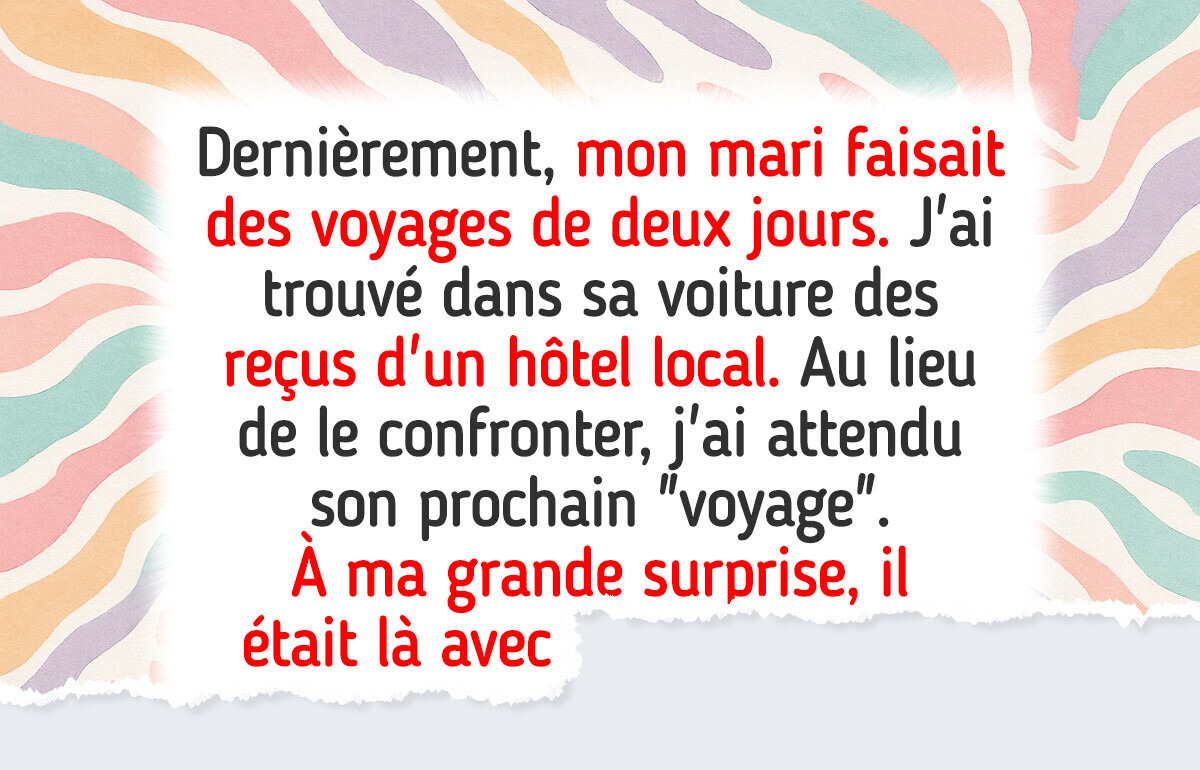 J’ai quitté mon mari infidèle et le karma m’a donné la plus douce des vengeances