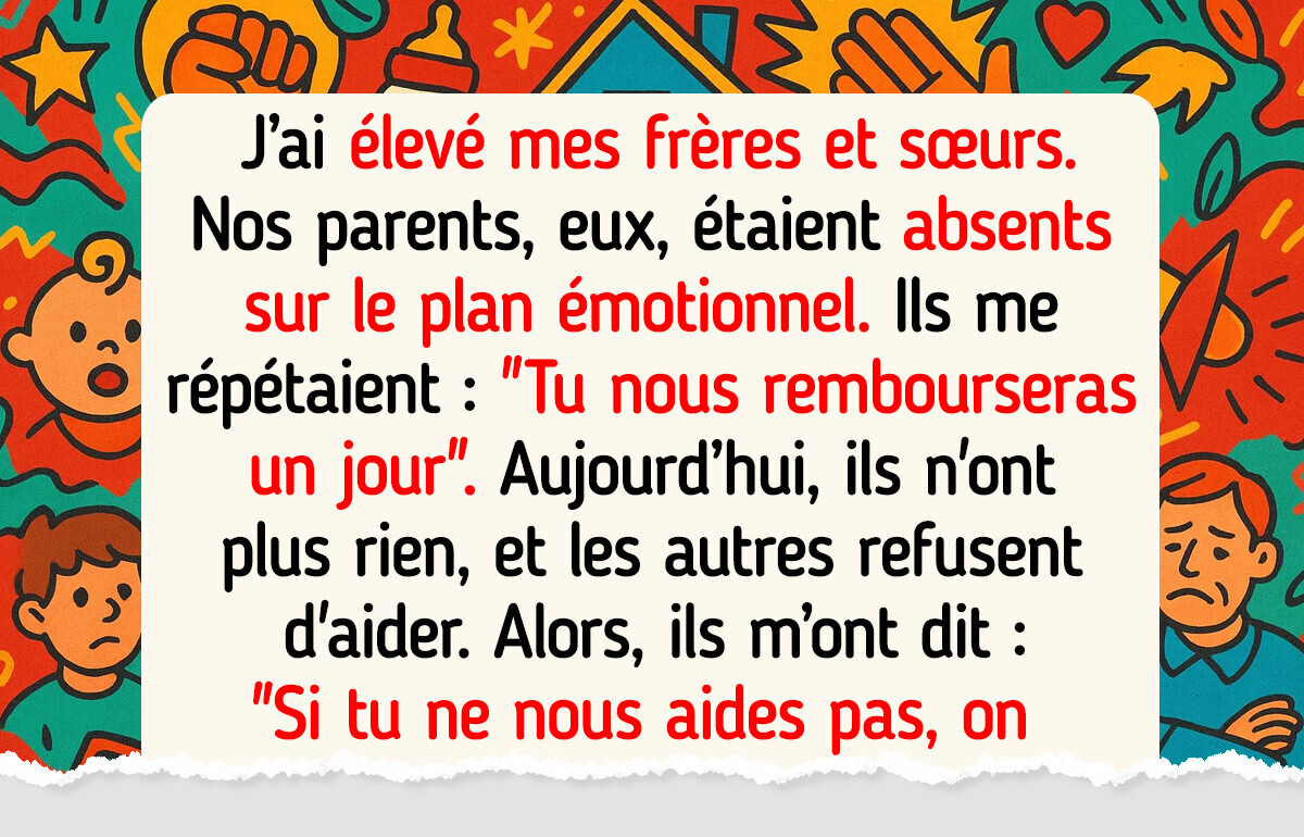 Je refuse d’aider mes parents âgés, ils ne l’ont jamais fait pour moi