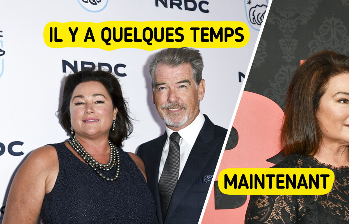 La femme de Pierce Brosnan a perdu 50 kilos et les fans sont choqués par sa transformation La femme de Pierce Brosnan a perdu 50 kilos et les fans sont choqués par sa transformation
