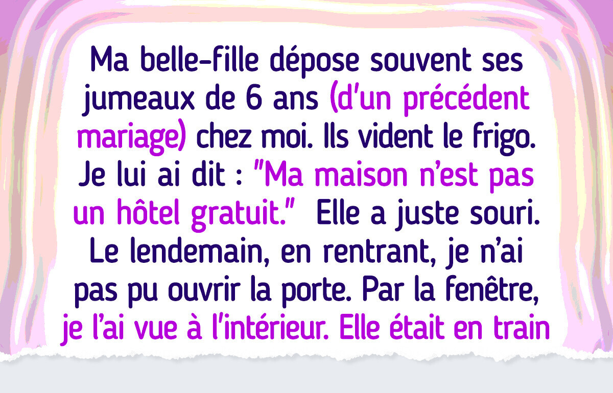 Je refuse de faire à manger aux enfants de ma belle-fille sans contrepartie Je refuse de faire à manger aux enfants de ma belle-fille sans contrepartie