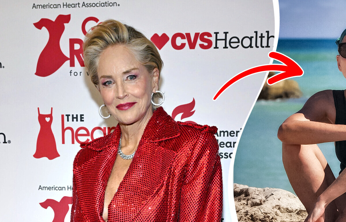 Sharon Stone affole la toile dans son maillot de bain très échancré, les fans sont unanimes Sharon Stone affole la toile dans son maillot de bain très échancré, les fans sont unanimes