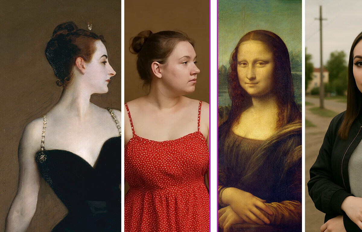 Nous avons imaginé que les héros de la peinture classique vivaient parmi nous Nous avons imaginé que les héros de la peinture classique vivaient parmi nous