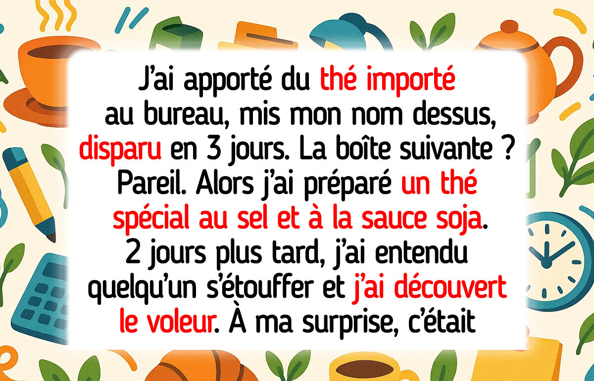J’ai refusé de laisser mes affaires se faire voler au travail, peut-être que je suis allée trop loin