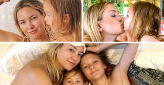 Kate Hudson reçoit des réactions négatives après une photo controversée avec ses enfants, “Pourquoi es-tu topless ?”