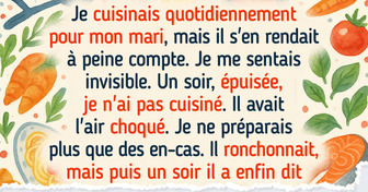 Mon mari ne m’aidait pas à cuisiner — alors je lui ai donné une leçon qu’il n’est pas prêt d’oublier