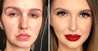 Des filles partagent des photos avant/après maquillage (certaines semblent carrément être deux personnes différentes)