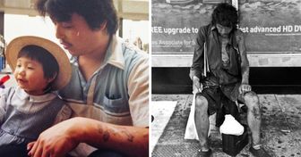 Une photographe qui prenait des photos de personnes sans-abri s’est rendu compte que l’un d’eux était son père