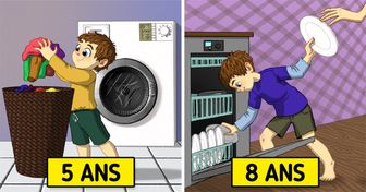 À quel âge les enfants doivent commencer à participer aux tâches ménagères