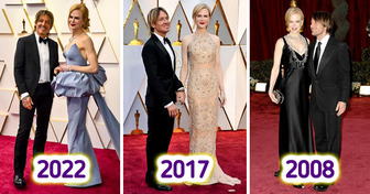 Découvre l’évolution des tenues de 10 couples célèbres aux Oscars