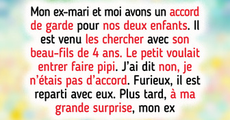 J’ai refusé de laisser l’enfant de mon ex-mari utiliser ma salle de bain, ce ne sont pas des toilettes publiques