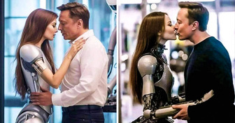 Le baiser d’Elon Musk avec un robot laisse la toile perplexe : “Qui est cette femme ?”