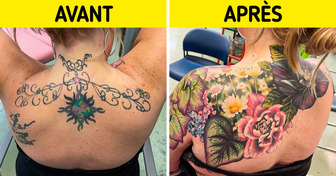 15+ Personnes qui ont préféré recouvrir leurs tatouages que de les effacer, et le résultat est éblouissant