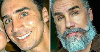 20 photos qui montrent qu’une barbe fait toute la différence