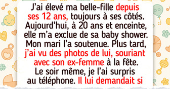 Ma belle-fille a refusé de m’inviter à sa baby shower, et la réaction de mon mari m’a brisée
