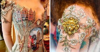 Cette créatrice française confectionne des robes qui paraissent tout droit sorties des contes de fées...
