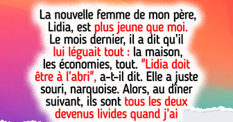 Mon père (63 ans) m’a déshéritée au profit de sa nouvelle femme (26 ans), alors j’ai pris ma revanche