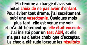 Ma femme m’a dit qu’elle était enceinte, mais elle ne sait pas que j’ai subi une vasectomie