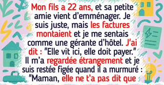 J’ai dit à mon fils que sa petite amie ne pouvait pas vivre chez nous si elle ne contribuait pas, et ça s’est retourné contre moi