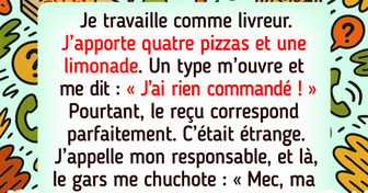 17 Personnes qui ont livré une commande et un vrai show comique