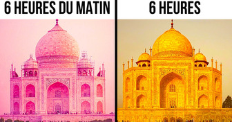 Le Taj Mahal change de couleur + 6 secrets des nouvelles merveilles du monde