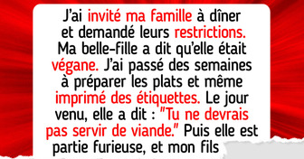 Je refuse d’obéir à l’exigence de ma belle-fille végane d’interdire la viande chez moi
