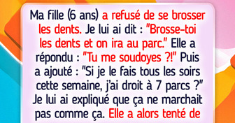 10 Enfants malins qui ont dit “Pas aujourd’hui !” aux tactiques sournoises de leurs parents
