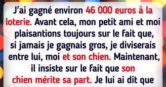 Ai-je tort d’avoir refusé de partager mes gains de loterie avec le chien de mon petit ami ?