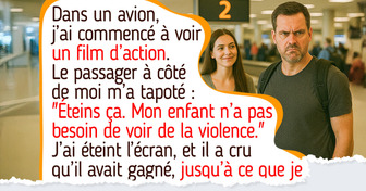 Je refuse de laisser le passager assis à côté de moi me traiter comme un tout-petit
