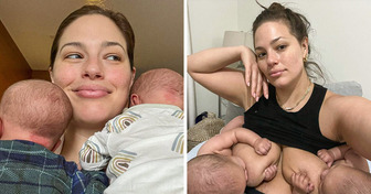 Ashley Graham explique pourquoi elle a cessé d’allaiter ses jumeaux de cinq mois